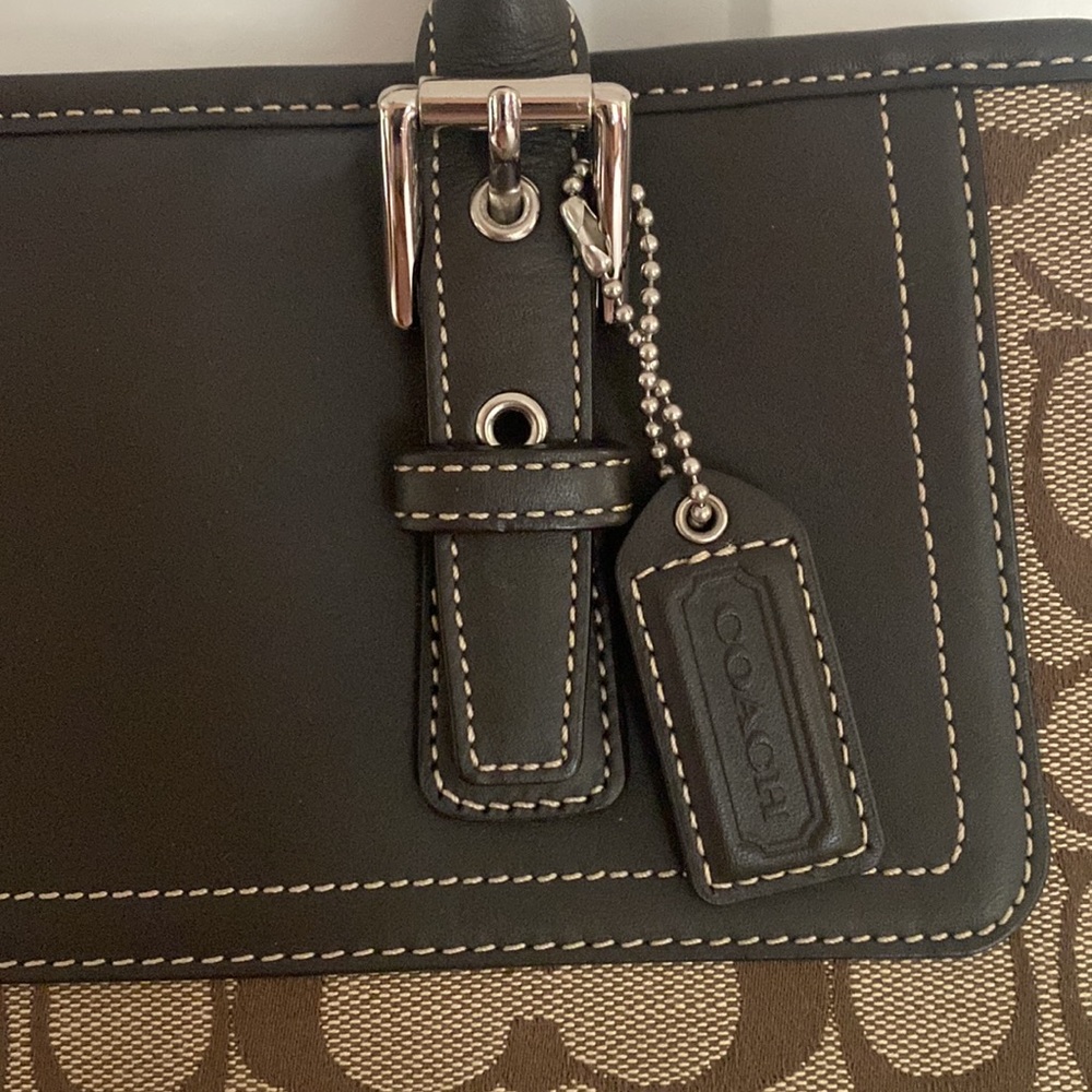 COACH Logo handbag, 9x14x4